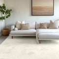 Washable Faux Fur Rug – Plush Ivory Shag Rug for Pet Homes - image 3