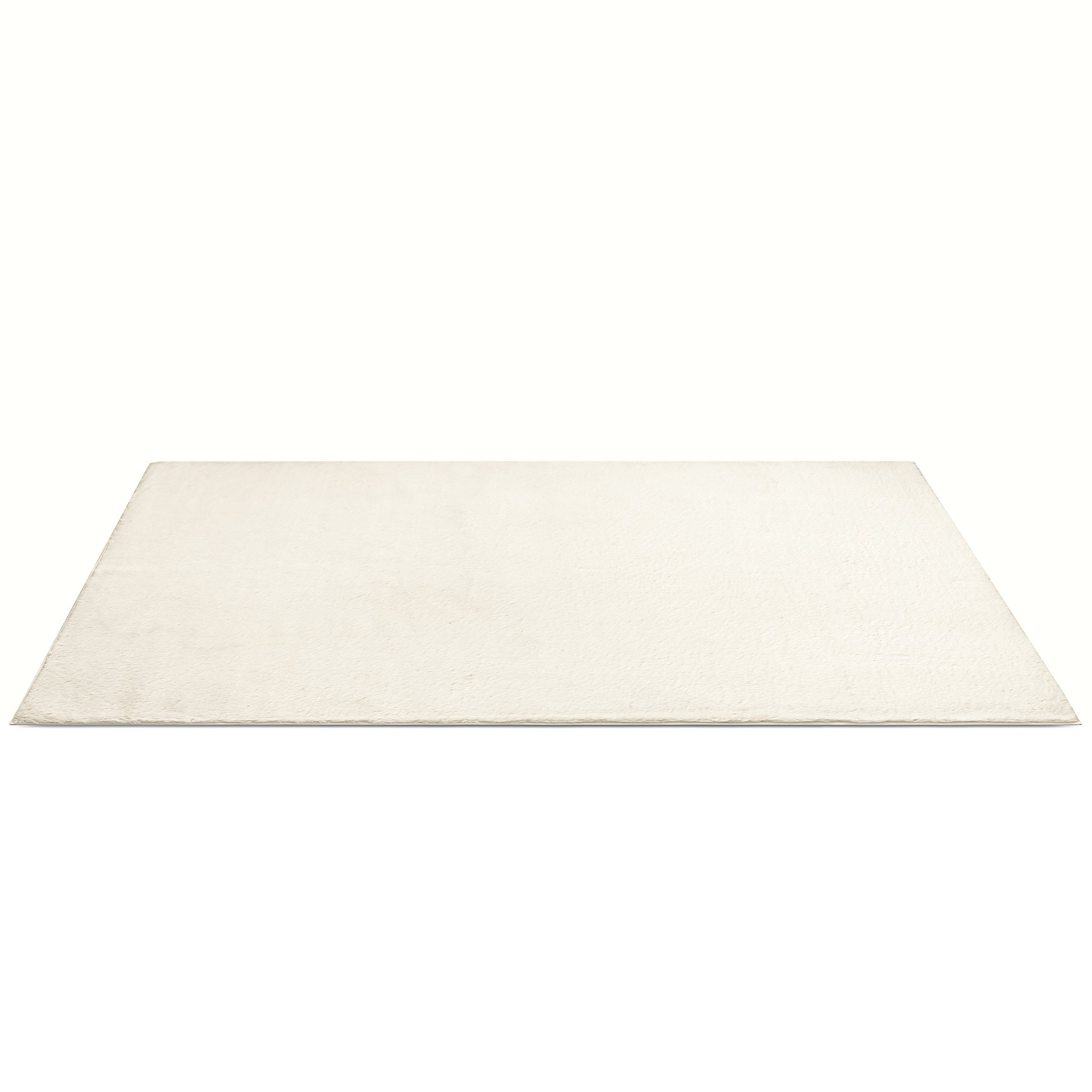 Washable Faux Fur Rug – Plush Ivory Shag Rug for Pet Homes - image 8