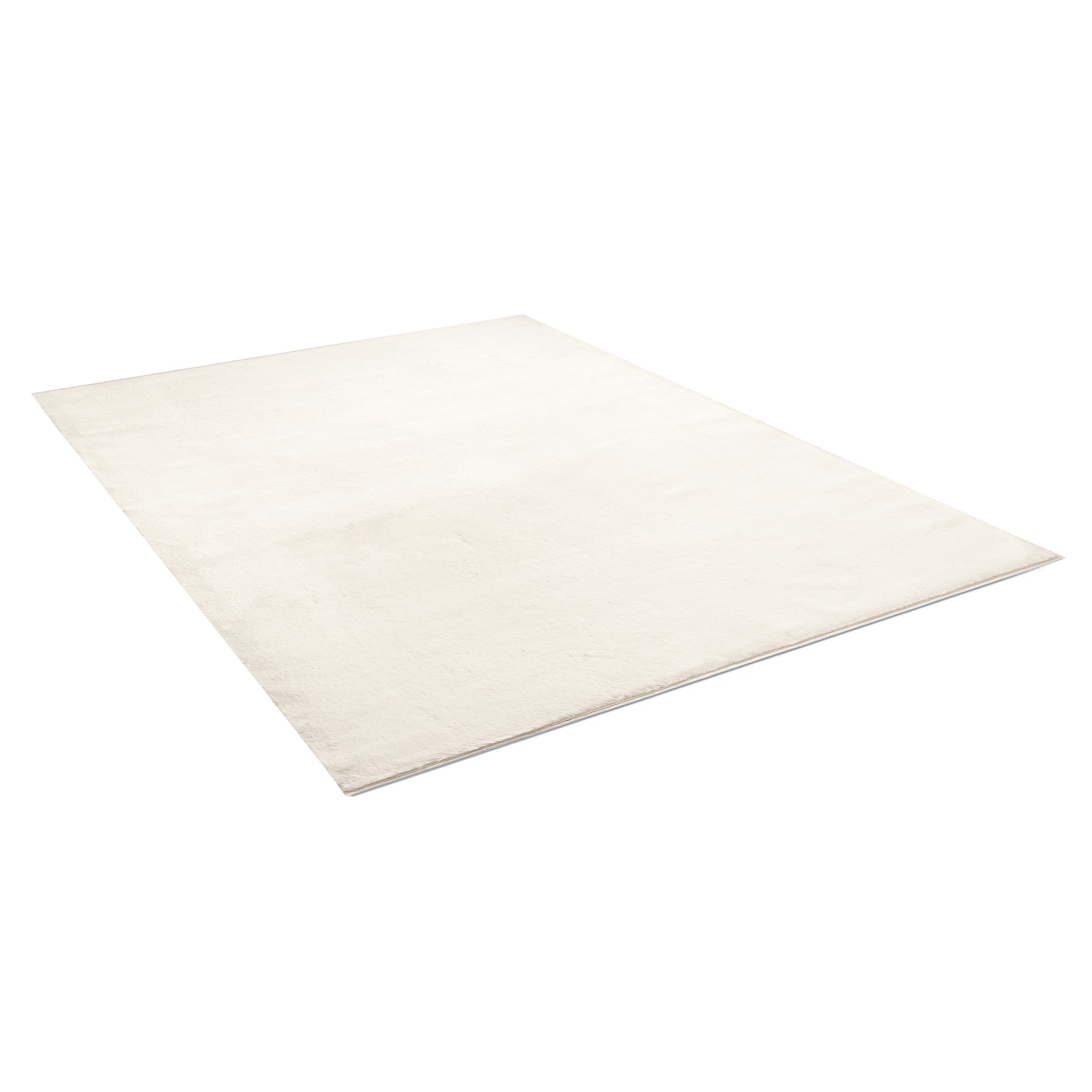 Washable Faux Fur Rug – Plush Ivory Shag Rug for Pet Homes - image 9