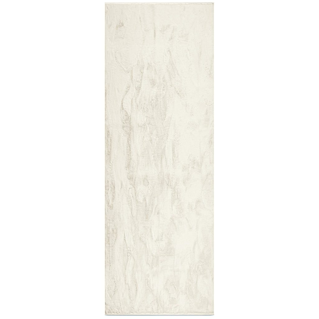 Washable Faux Fur Rug – Plush Ivory Shag Rug for Pet Homes - image 10