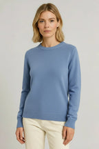 Women's Cashmere Sweater | Crewneck Long Sleeve