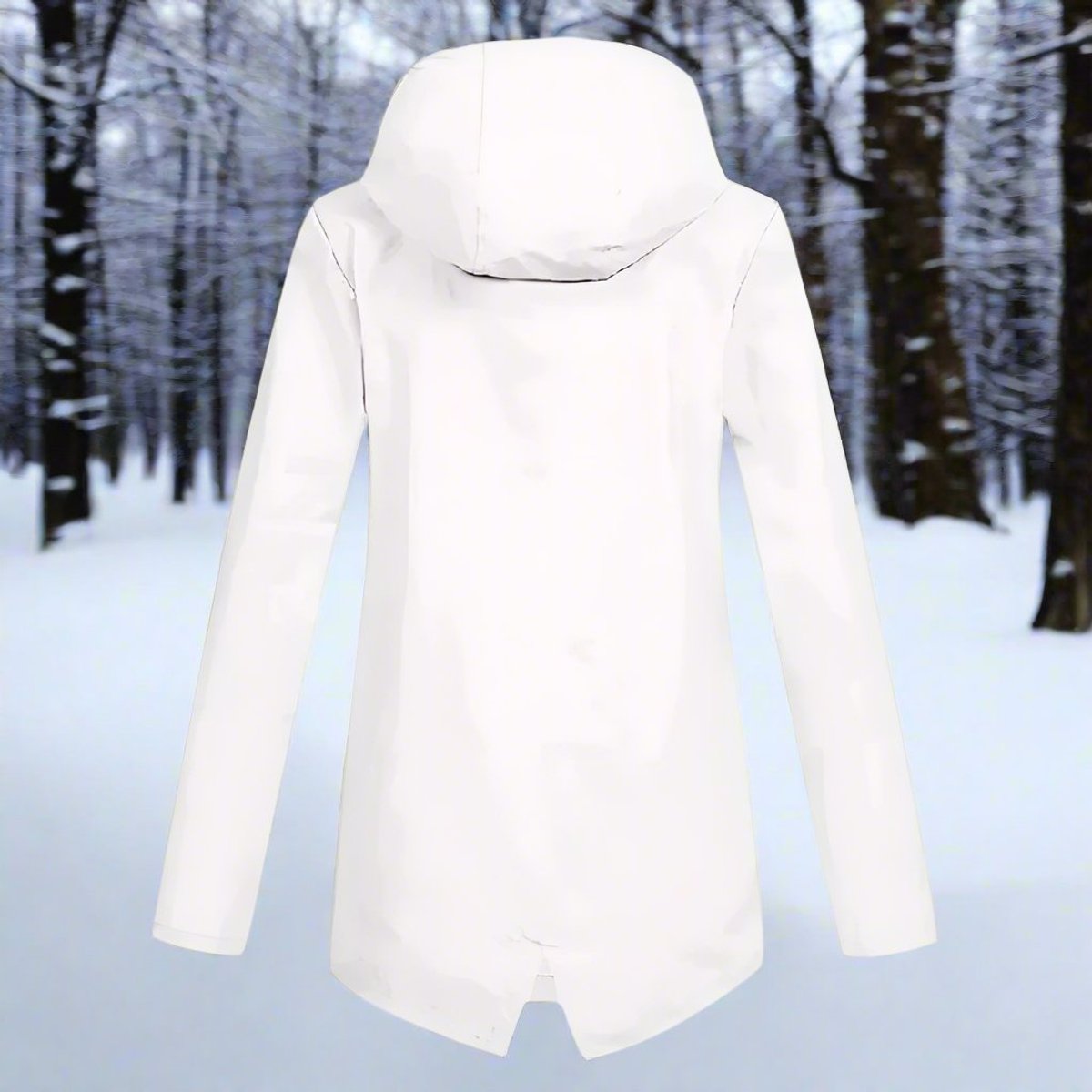 Marisol Longline Hooded Rain Jacket - image 16