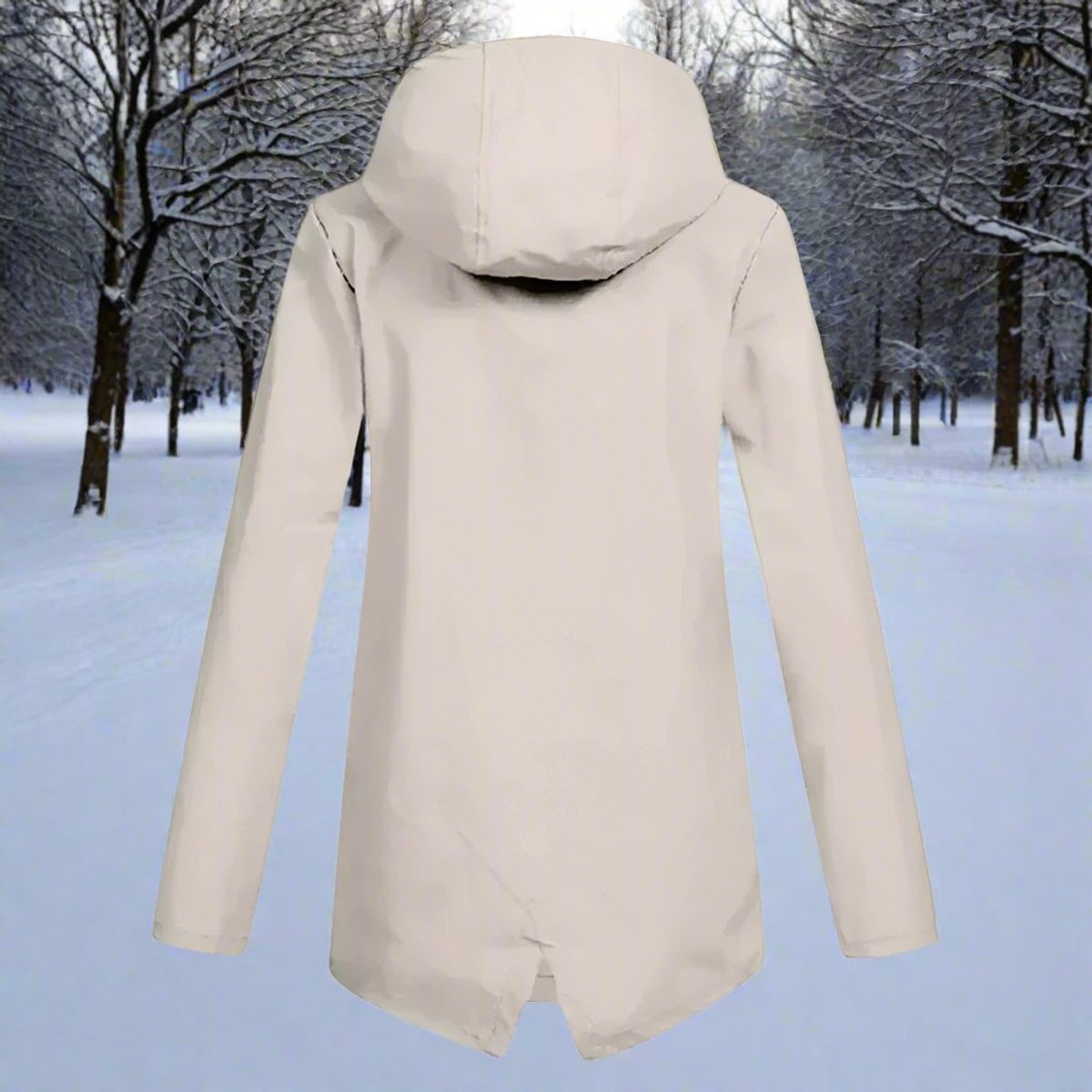 Marisol Longline Hooded Rain Jacket - image 8