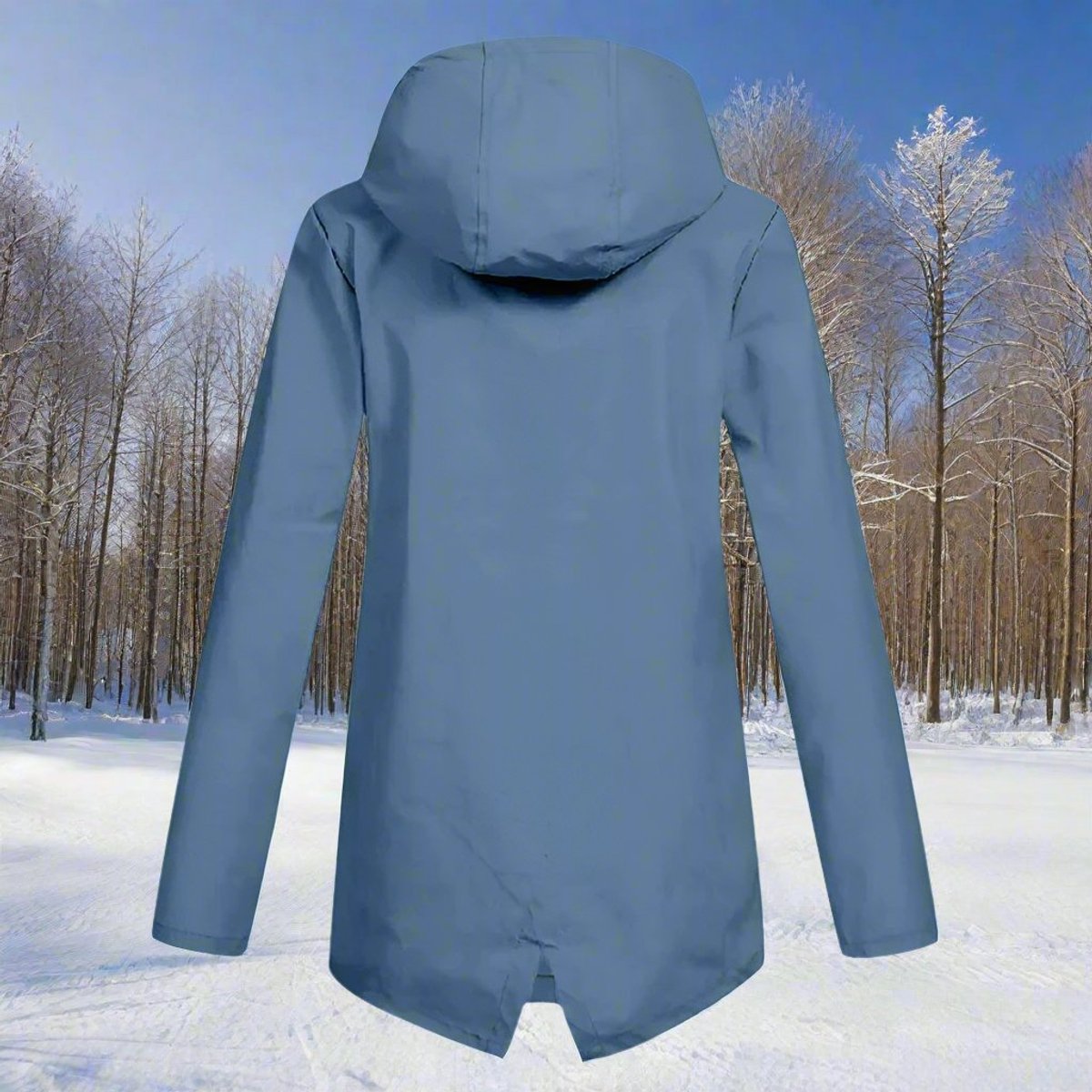 Marisol Longline Hooded Rain Jacket - image 10