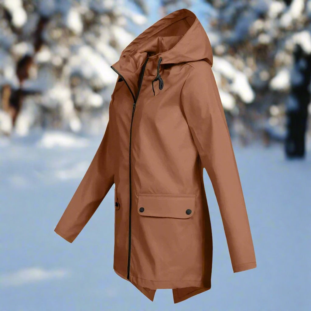 Marisol Longline Hooded Rain Jacket - image 11