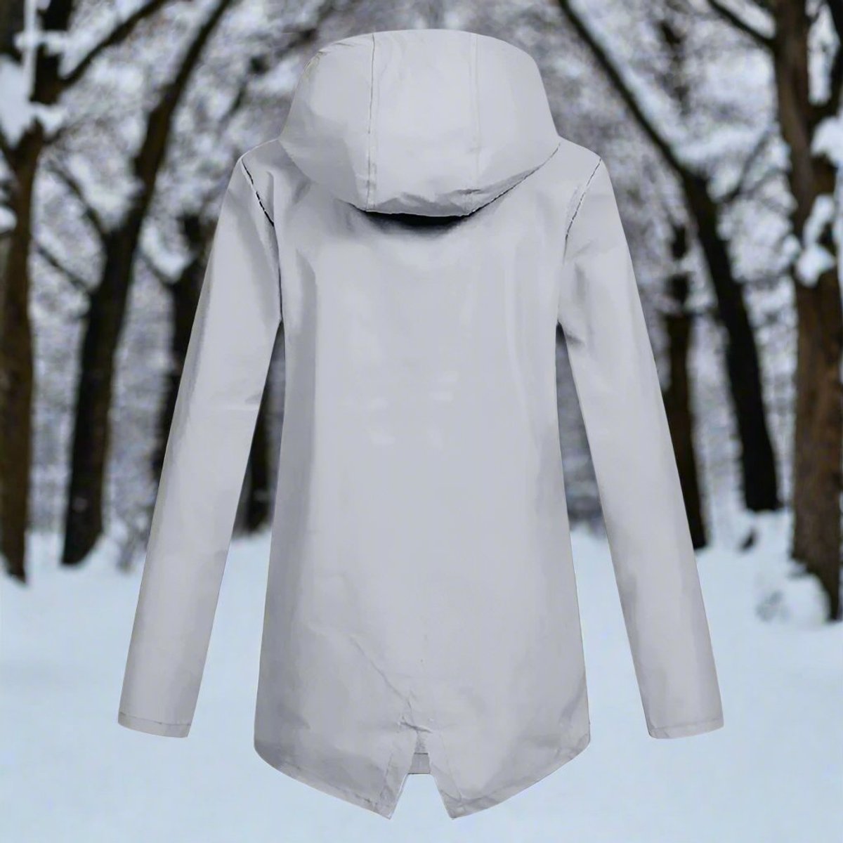 Marisol Longline Hooded Rain Jacket - image 14